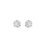 The Round Cut Studs 1.5CT