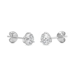 The Round Cut Studs 1.5CT