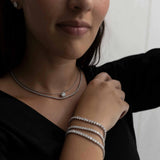 The Round Cut Solitaire Necklace 2CT