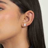 The Emerald Pave Earrings