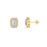 The Emerald Pave Earrings