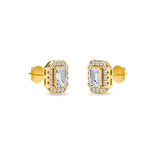 The Emerald Pave Earrings