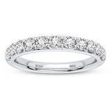 Half Eternity White Gold